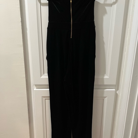 Express Velvet Jumpsuit - Picture 2 of 5